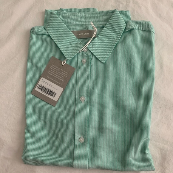 NWT Everlane Silky Cotton Relaxed Shirt - Picture 5 of 5